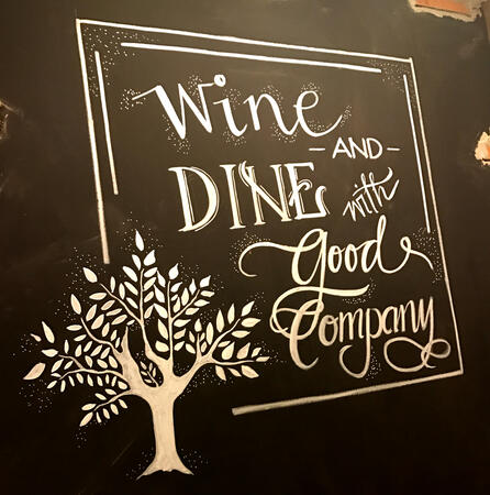Wine & Dine Wall Mural