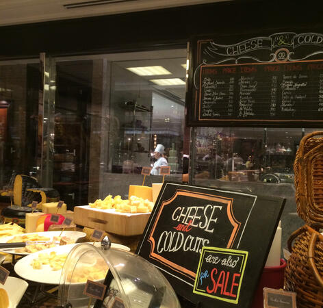 Chalk Art for Sofitel Spiral Buffet&#39;s Cheese Room