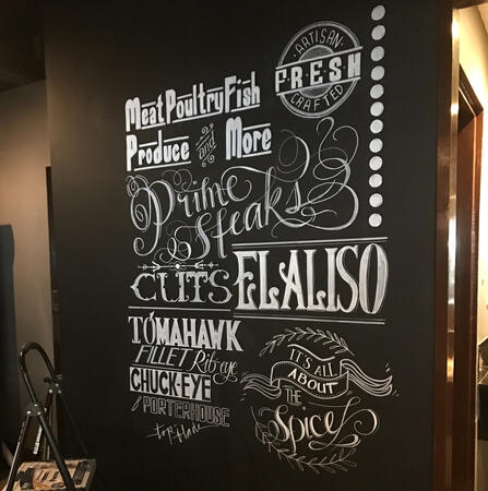 Steakhouse Wall Mural