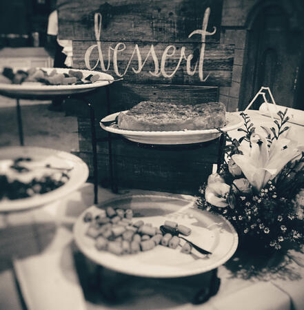 Dessert Buffet Station Sign